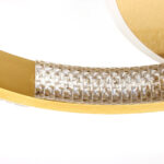 Φωτιστικό οροφής LED 60Χ40Χ15 εκ. 120W Χρυσό με controller - KESKOR 868473 - Image 4