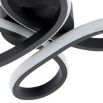 Φωτιστικό οροφής LED 16W 21Χ21Χ7 εκ. Μαύρο - KESKOR 472707 - Image 3