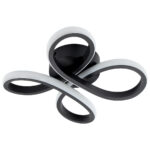 Φωτιστικό οροφής LED 16W 21Χ21Χ7 εκ. Μαύρο - KESKOR 472707 - Image 5