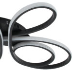 Φωτιστικό οροφής LED 42W 65Χ41Χ7 εκ. Μαύρο - KESKOR 472709 - Image 3