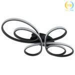 Φωτιστικό οροφής LED 42W 65Χ41Χ7 εκ. Μαύρο - KESKOR 472709