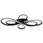 Φωτιστικό οροφής LED 42W 65Χ41Χ7 εκ. Μαύρο - KESKOR 472709 - Image 4