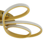 Φωτιστικό οροφής LED 42W 65Χ41Χ7 εκ. Χρυσό - KESKOR 472710 - Image 2