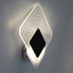 Απλίκα τοίχου LED 5W 26Χ4Χ29 εκ. Μαύρη με ακρυλικό - KESKOR 472716 - Image 2