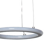 Φωτιστικό κρεμαστό LED 22W Φ21Χ80 εκ. Μαύρο - KESKOR 472721 - Image 4