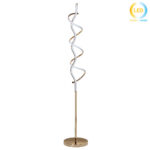 Φωτιστικό δαπέδου LED 66W Φ25Χ143 εκ. Χρυσό - KESKOR 190315