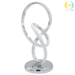 Πορτατίφ LED 15W Φ14Χ34 εκ. Χρώμιο - KESKOR 190319