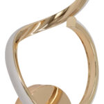 Απλίκα τοίχου LED 8W 15Χ7Χ32 εκ. Χρυσή - KESKOR 584804 - Image 3