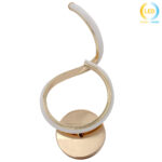 Απλίκα τοίχου LED 8W 15Χ7Χ32 εκ. Χρυσή - KESKOR 584804