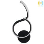 Απλίκα τοίχου LED 8W 15Χ7Χ32 εκ. Μαύρη - KESKOR 584805