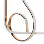 Φωτιστικό μεταλλικό κρεμαστό LED 80W 35Χ40 εκ. Χρυσό - KESKOR 175896 - Image 3