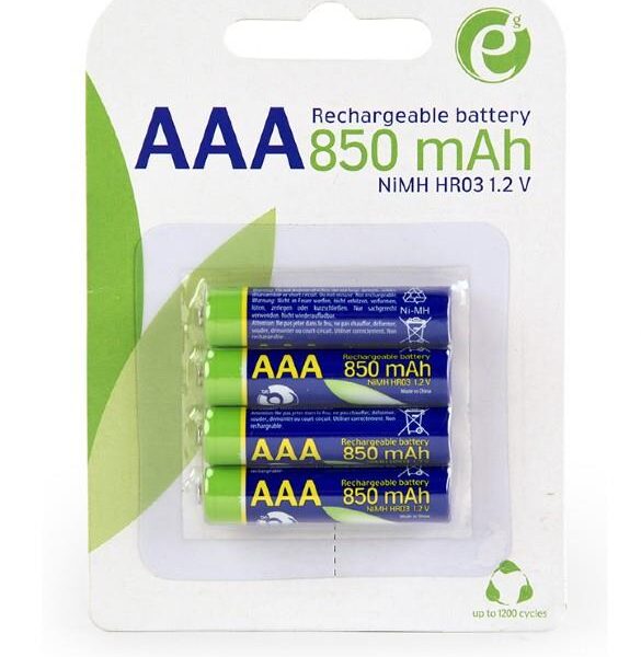 ΜΠΑΤΑΡΙΕΣ Ni-MH ΕΠΑΝΑΦΟΡΤΙΖΟΜΕΝΕΣ AAA ,850mAh, 4PS BLISTER