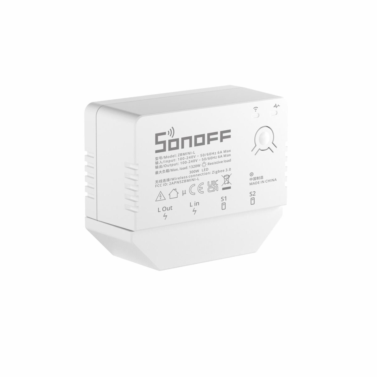 SONOFF SMART ΔΙΑΚΟΠΤΗΣ ΧΩΡΙΣ ΟΥΔΕΤΕΡΟ ZBMINI-L, ZIGBEE - Image 2