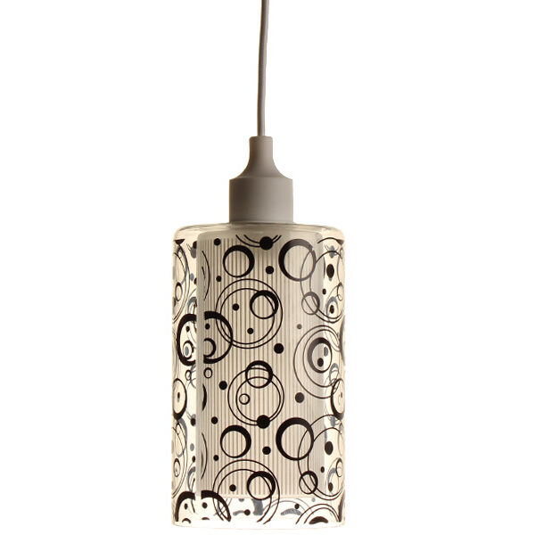 Φωτιστικό μονόφωτο διπλό γυαλί Ε27 Φ11,5Χ20,5 εκ. - KESKOR 8677