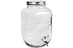 Βάζο - δοχείο αποθήκευσης με βρυσάκι 4 λίτρα 15Χ15Χ26 εκ. - KESKOR 50354 - Image 2