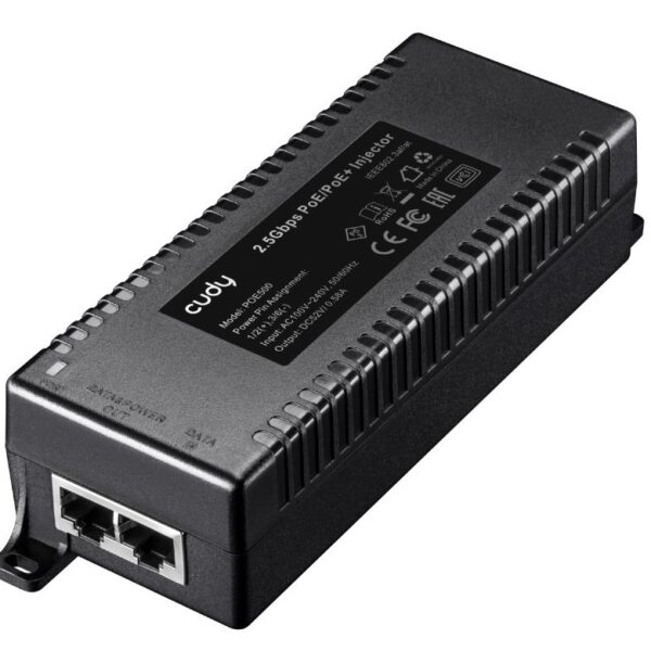 CUDY POE500 30W 2.5GBPS POE+/POE INJECTOR