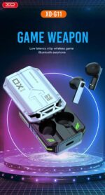 XO G11 ΑΚΟΥΣΤΙΚΑ HANDSFREE SWORD RAIN GAMING TWS, ΜΕΤΑΛΛΙΚΗ ΘΗΚΗ - Image 2