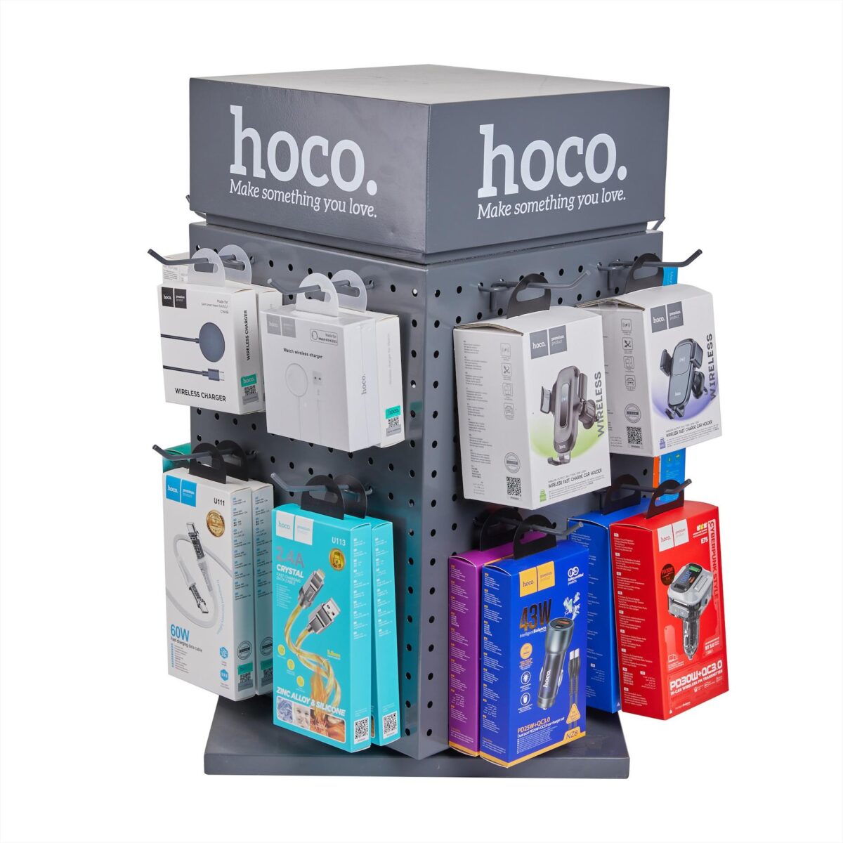 HOCO HN20 STAND ΠΑΓΚΟΥ 4ΩΝ ΠΛΕΥΡΩΝ ΜΕ 12 HOOK - Image 2