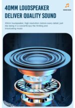 XO BE36 ΑΚΟΥΣΤΙΚΑ OVER-HEAD BLUETOOTH HANDSFREE , ΜΑΥΡΟ - Image 2