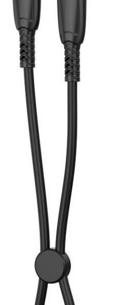 XO NB-Q248B ΚΑΛΩΔΙΟ ΦΟΡΤΙΣΗΣ SALUO SERIES SILICONE PD ΣΕ Type-C, 60W, 25cm, ΜΑΥΡΟ