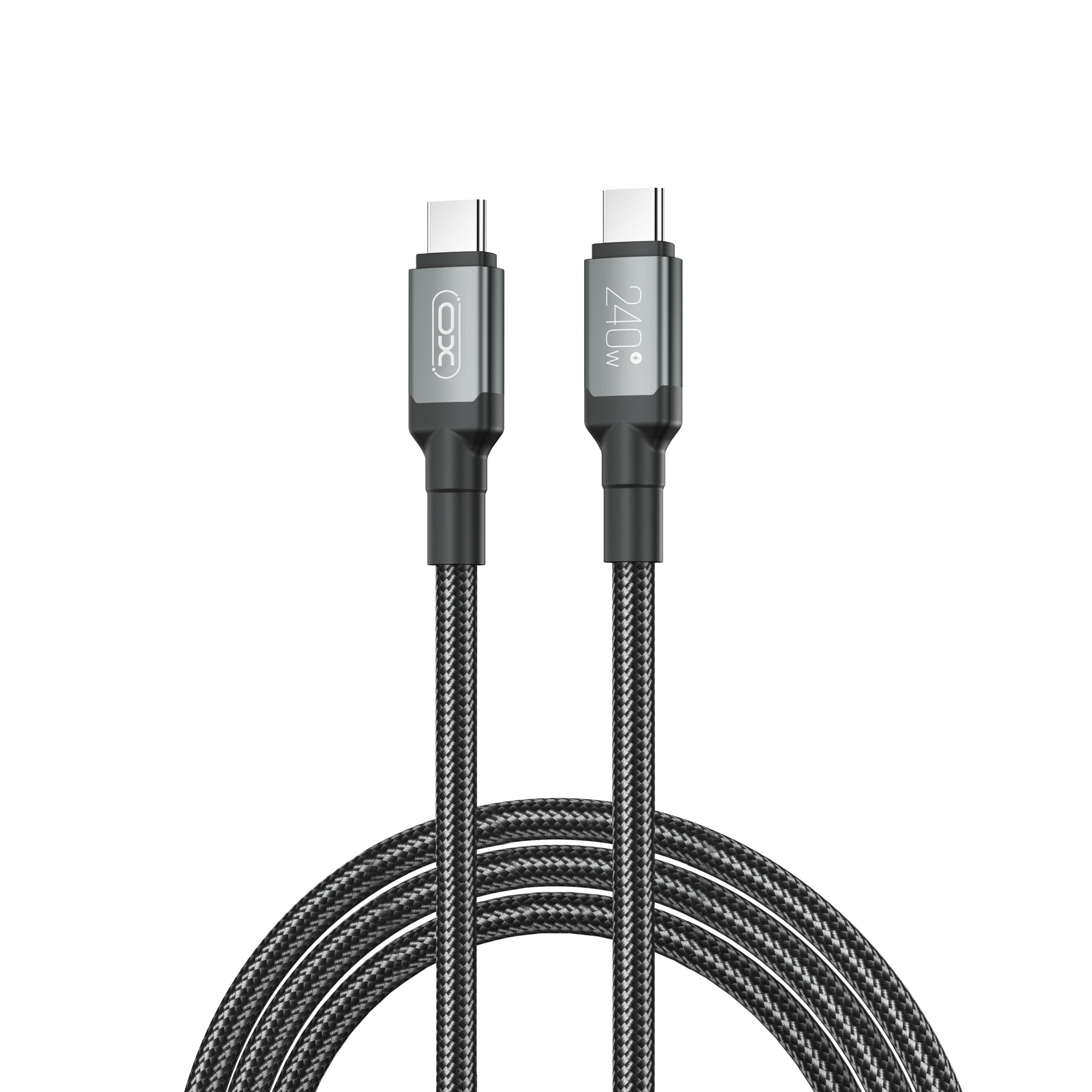 26612 XO NB Q264A ΚΑΛΩΔΙΟ ΦΟΡΤΙΣΗΣ TYPE-C ΣΕ TYPE-C 240W, 1m - Image 1