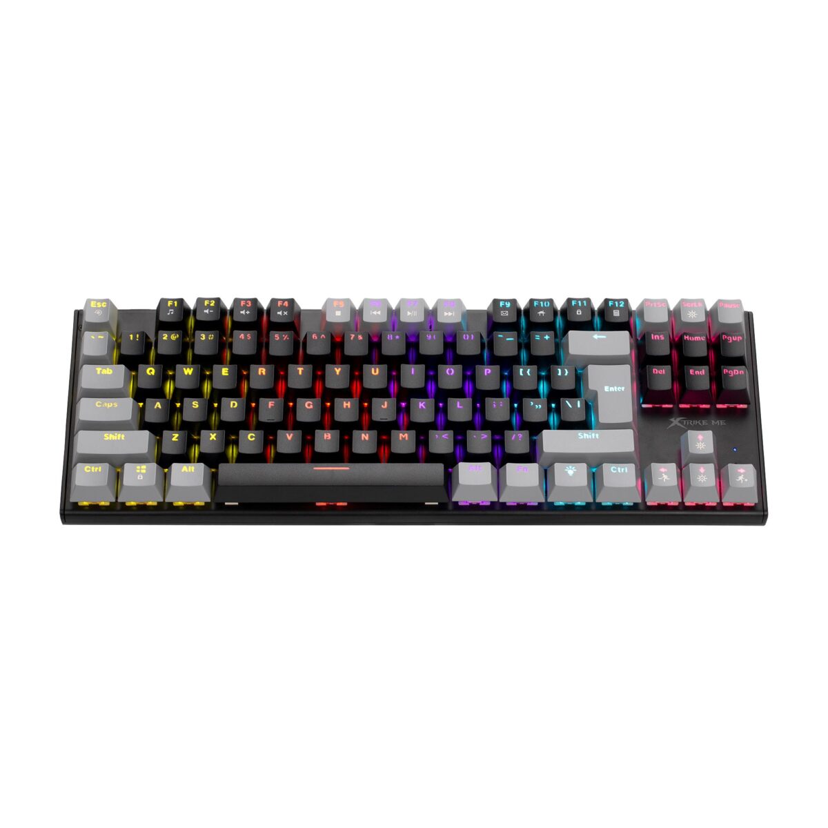 XTRIKE ME GK-989B ΕΝΣΥΡΜΑΤΟ MHXANIKO ΠΛΗΚΤΡΟΛΟΓΙΟ, RGB, TENKEYLESS - Image 2
