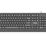 PHILIPS SPK6247 ΕΝΣΥΡΜΑΤΟ ΠΛΗΚΤΡΟΛΟΓΙΟ, ΜΑΥΡΟ, GR