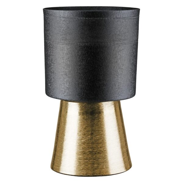 Ζαρντινιέρα Κυλινδρικό Αλουμίνιο Μαύρο D18X29Cm D18X29Cm