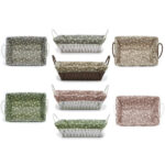 Καλάθι 26x19x8cm Σε 4 Χρώματα