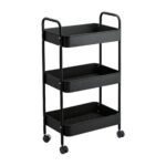 Τρόλεϊ “PRO” τριών θέσεων σε χρώμα μαύρο 85x35x45