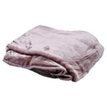 Κουβέρτα μινκ σε χρώμα σάπιο μήλο 220x230