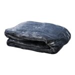 Κουβέρτα μινκ σε χρώμα γκρι 220x230