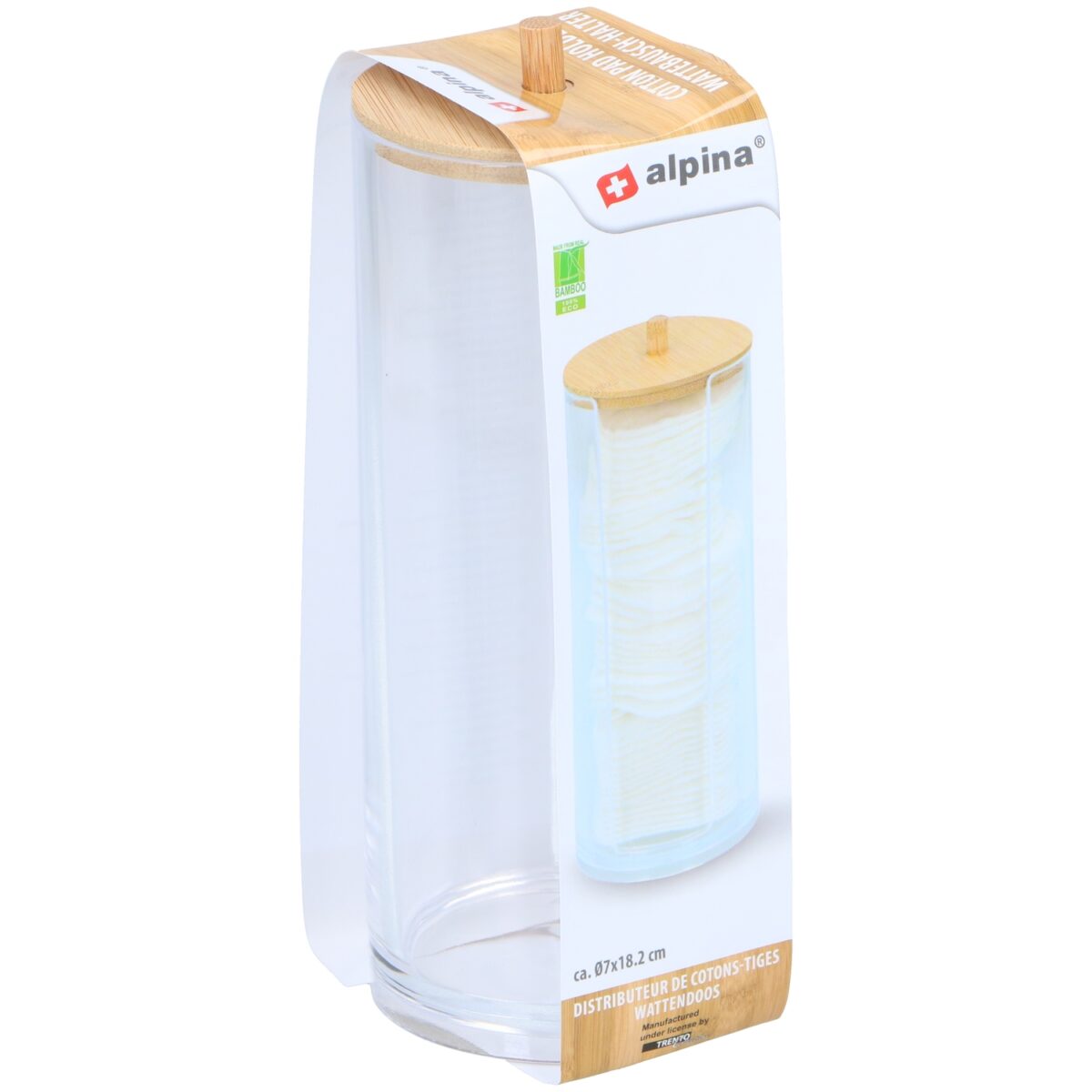 Οργανωτής Καλλυντικών με Μπαμπού Καπάκι ALPINA - Image 2