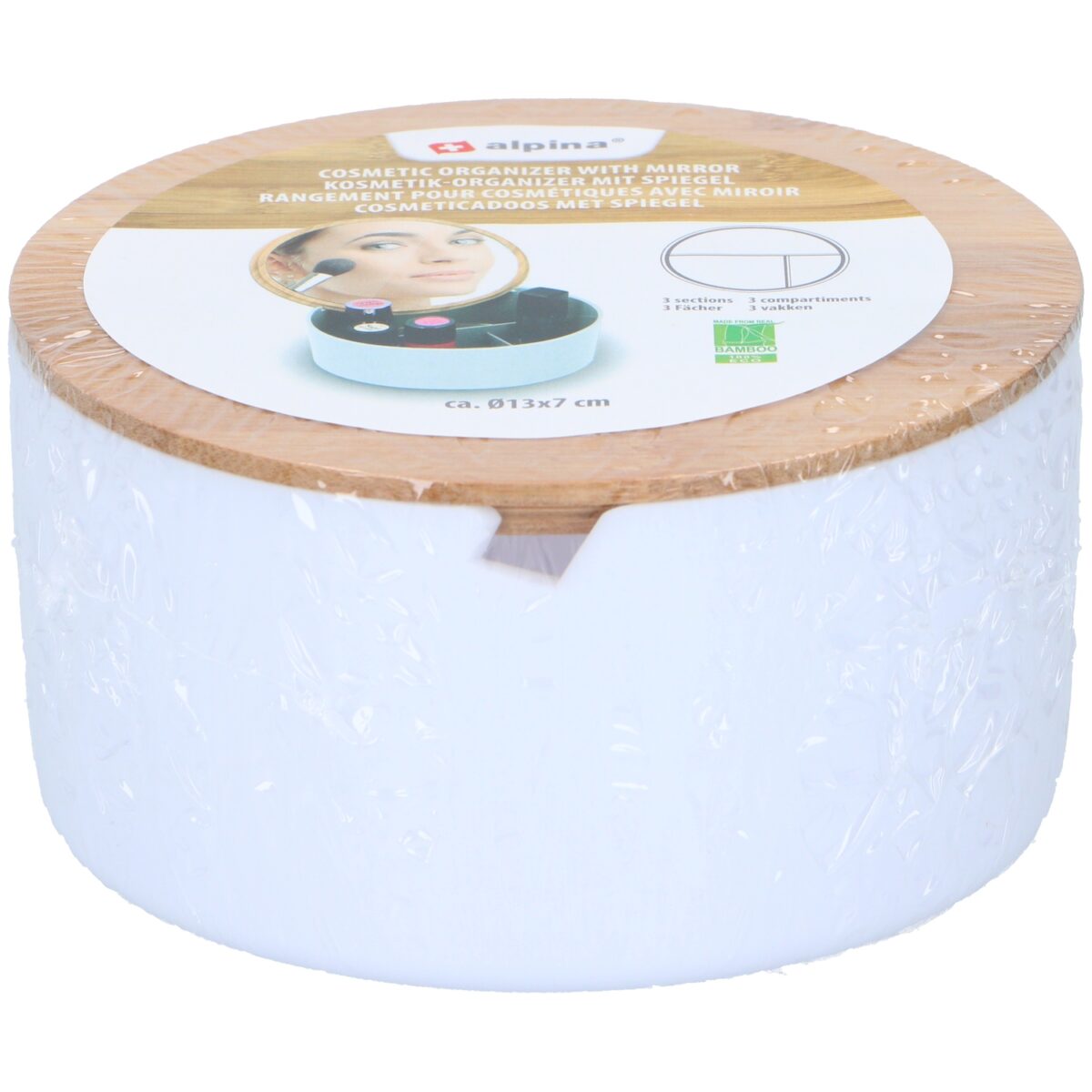 Οργανωτής Καλλυντικών με Καθρέφτη ALPINA - Image 2