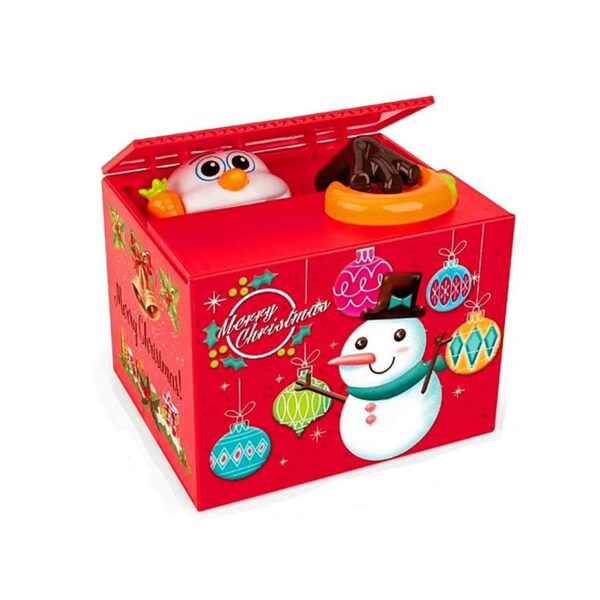 Ηλεκτρονικός Κουμπαράς με Χιονάνθρωπο – Διασκέδαση & Αποταμίευση μαζί