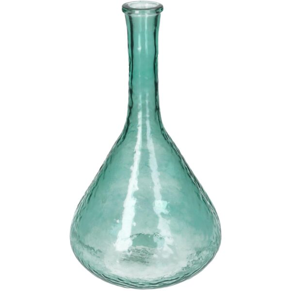 Βάζο ArteLibre Πετρόλ Ανακυκλωμένο Γυαλί 17.8x17.8x30.5cm