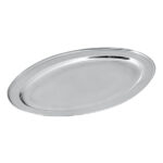 Μεταλλικός δίσκος σερβιρίσματος οβάλ 45,72cm [00101511]