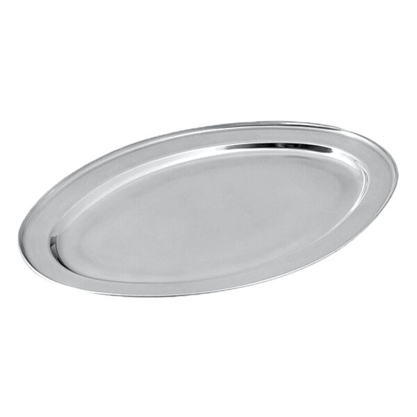 Μεταλλικός δίσκος σερβιρίσματος οβάλ 45,72cm [00101511]