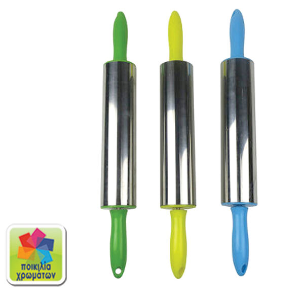 Πλάστης απο ανοξείδωτο ατσάλι με χρωματιστή λαβή [00101527]