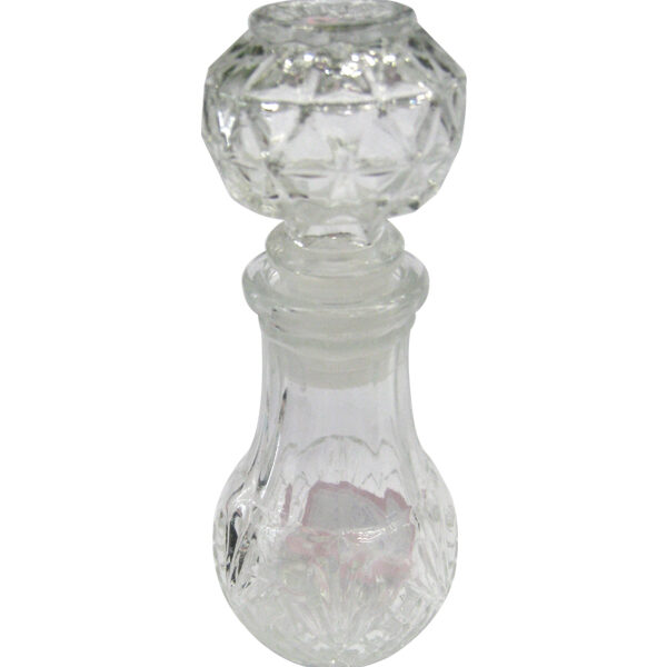 Γυάλινη διάφανη φιάλη 12x5 cm - 50ml [00103207]
