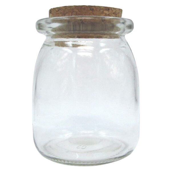 Γυάλινο βάζο με πώμα από φελλό [00103213]