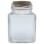 Γυάλινο βάζο 110ml με πώμα από φελλό [00103214]