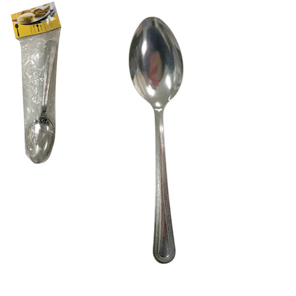 Σετ 6 κουτάλια ανοξείδωτα 18εκ. [00107057]