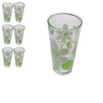 Σετ 6 γυάλινα ποτήρια νερού [00203262]