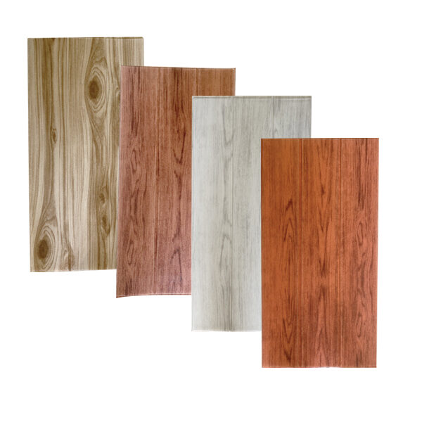 Ταπετσαρία τοίχου 3D αποχρώσεις ξύλου 70 x 77cm [00402586]