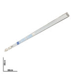 Κοντάρι κουρτίνας μπάνιου τριπλό γωνία 240cm [00402589]