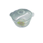 Μπολ πλαστικό με καπάκι 16 x 9,5cm. [00404257]