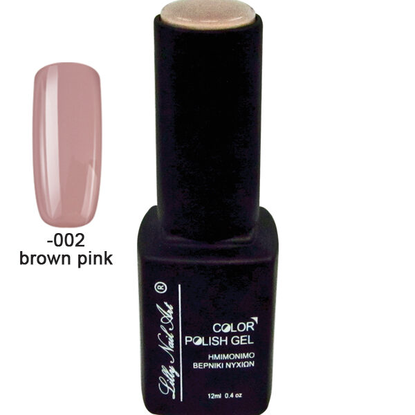 Ημιμόνιμο τριφασικό μανό 12ml - Brown pink [40504008-002]