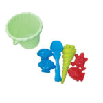 Σετ κουβαδάκι με 6 παιχνίδια παραλίας 25 x 14cm [10501667-1]