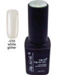 Ημιμόνιμο τριφασικό μανό 12ml - White glitter [40504008-035]